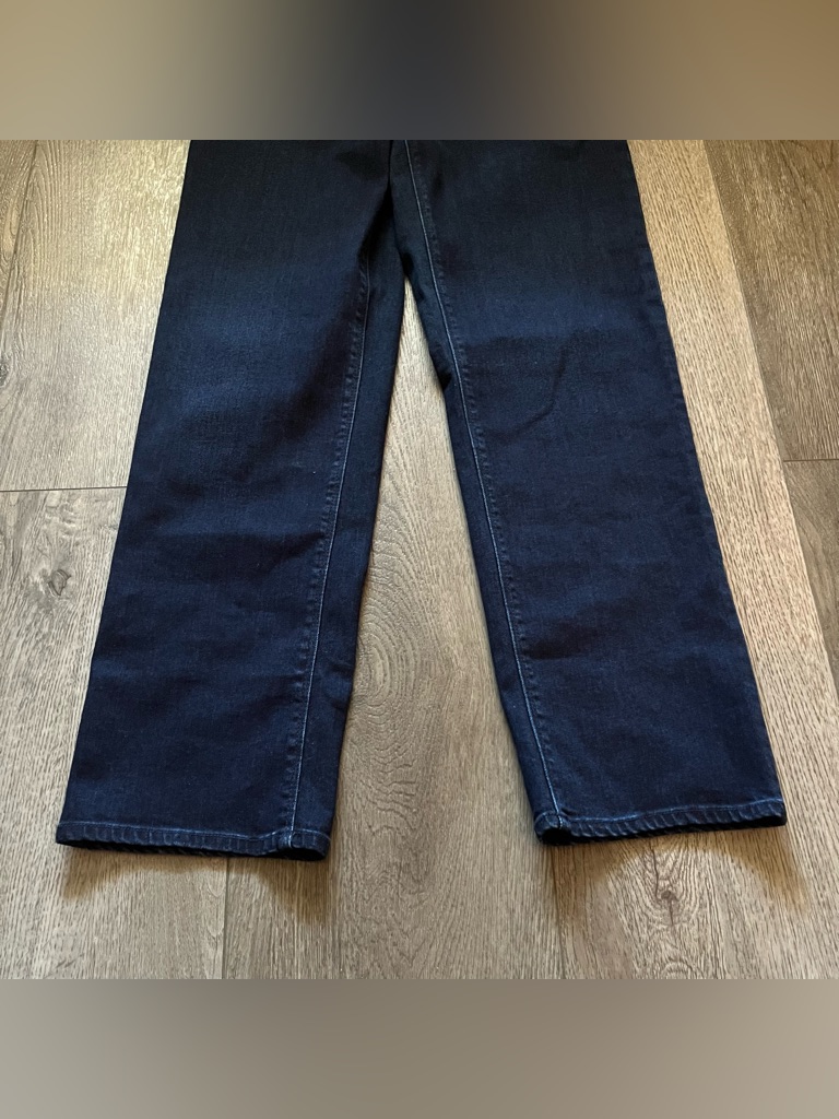 Nwt Hudson Casual Office High Rise Straight Leg Stretchy Denim Jeans Size 4 — image 5 of 8